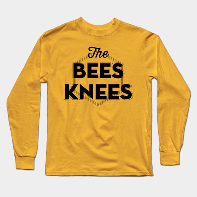 The Bee's Knees Long Sleeve T-Shirt by AquaMockingbird